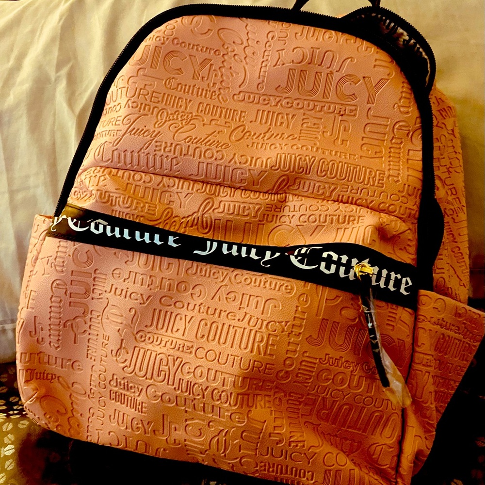 Pink large backpack